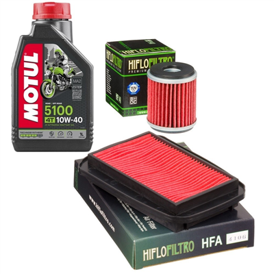 YAMAHA WR 125 X / R 09-16 olej+filtry-88150