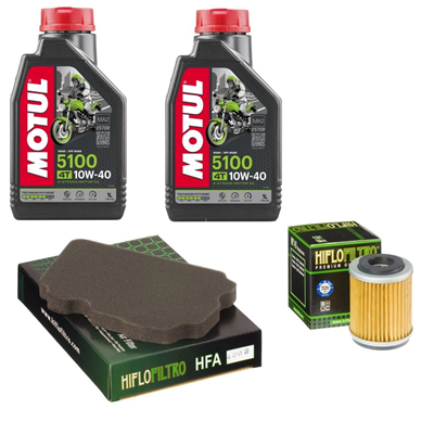 YAMAHA TW125 / TW 200 TRAIL-WAY olej+filtry-88153