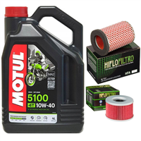 HONDA CX 400 EC 1982-1984 olej+filtry-103884