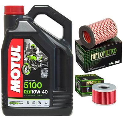 HONDA CX 400 EC 1982-1984 olej+filtry-103884