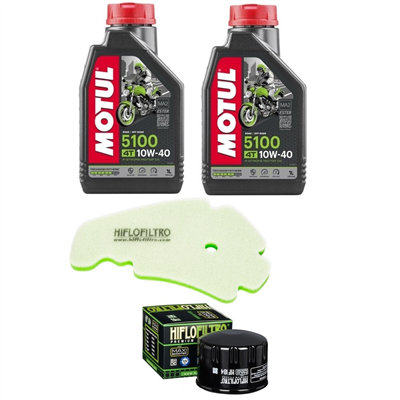 APRILIA 400 SCARABEO / LIGHT 06-11 olej+filtry-103910