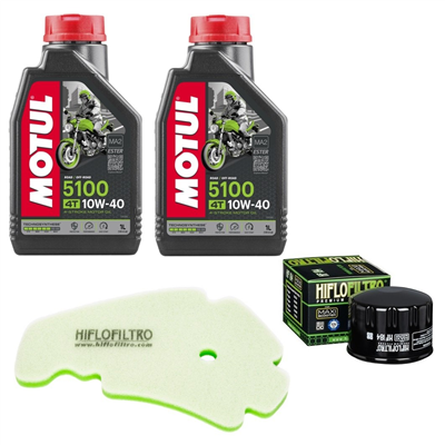 PIAGGIO MP3 400 500 LT RL SPORT olej+filtry-88160
