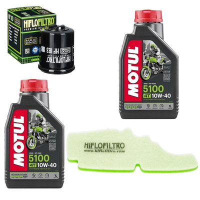 APRILIA 125 SPORT CITY ONE 08-13 olej+filtry-103935