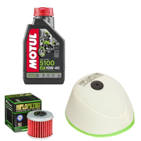 HM MOTO 250 CRE-F R 4T 2004-2009 olej+filtry-103958