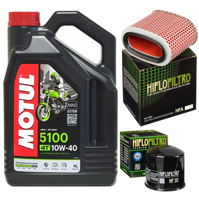 HONDA VT 1100 C SHADOW 1987-1989 olej+filtry-103968