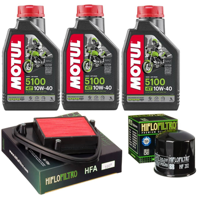 HONDA NV 400 C STEED VLX (CUSTOM) 1988-1994 olej+filtry-103969