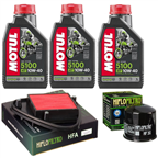 HONDA NV 400 C STEED VLX (CUSTOM) 1988-1994 olej+filtry