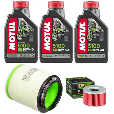 HONDA SXS 700 PIONEER QUAD 2015- olej+filtry-103970