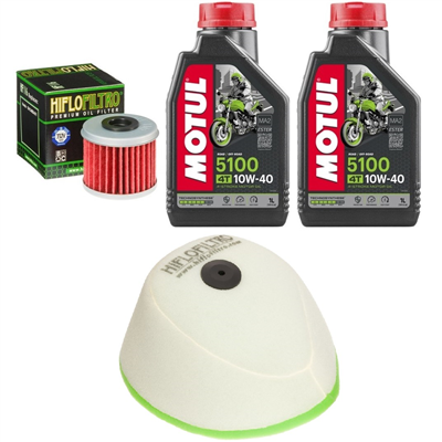 HONDA CRF 450 X 2018 olej+filtry-103972