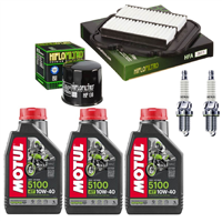 SUZUKI DL 650 V-STROM K4-K6 2004-2006 olej+filtry+świece-103690