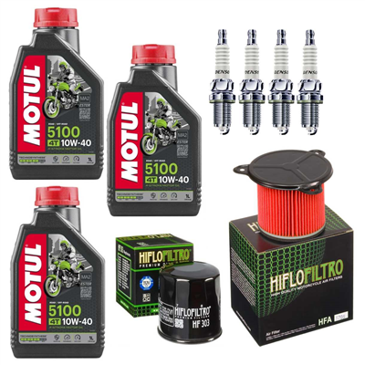 HONDA XL 600 V TRANSALP 1987-2000 olej+filtry+świece-103694