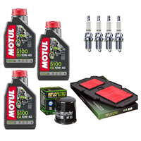 HONDA XL 650 V TRANSALP 2000-2007 olej+filtry+świece-103695