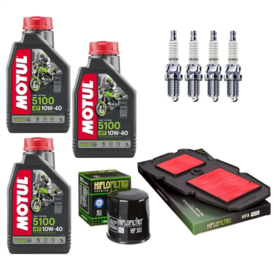 HONDA XL 650 V TRANSALP 2000-2007 olej+filtry+świece-103695