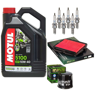 HONDA GL 1800 GOLD-WING 2001-2017 olej+filtry+świece-103697