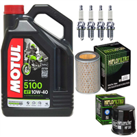 HONDA CB600 CB 600 F 1998-2002 S HORNET 2000-2003 olej+filtry+świece-103698