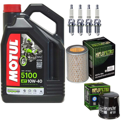 HONDA CB600 CB 600 F 1998-2002 S HORNET 2000-2003 olej+filtry+świece-103698