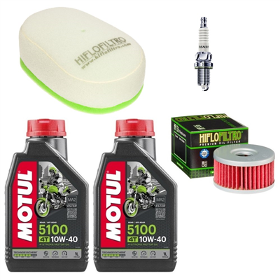 SUZUKI DR 350 SE / Off Road 1994-1999 S SH 1994- olej+filtry+świeca-103700