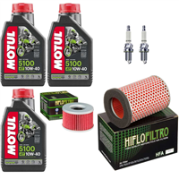 HONDA GL 500 SILVER-WING / I INTERSTATE 1979-1984 olej+filtry+świece-103702