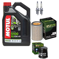 HONDA CBF 500 2004-2008 ABS (PC39) olej+filtry+świece-103704