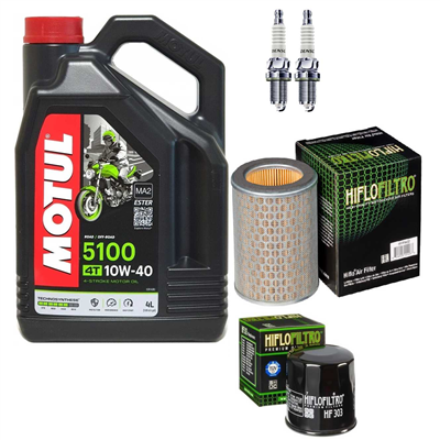 HONDA CBF 500 2004-2008 ABS (PC39) olej+filtry+świece-103704