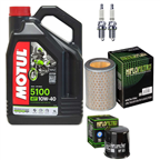 HONDA CBF 500 2004-2008 ABS (PC39) olej+filtry+świece