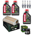 HONDA CBF 600 N / S 2008-2013 olej+filtry+świece