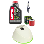 KAWASAKI KX-F KX 250 F 4T 2011-2016 olej+filtry+świeca