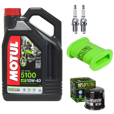 KAWASAKI KLE 500 A B 1991-2007 olej+filtry+świece-103716