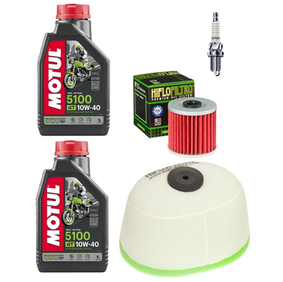 KAWASAKI KLR 650 E CAMO TRAVELER ADVENTURE S 2011- olej+filtry+świeca-103717