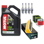 KAWASAKI GTR 1000 A CONCOURS (ZG1000) 1986-1995 olej+filtry+świece