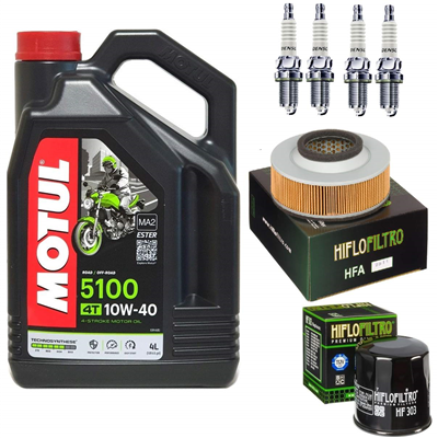 KAWASAKI VN 1600 VULCAN CLASSIC / MEAN-STREAK 2007-2008 olej+filtry+świece-103721