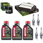 SUZUKI DL 650 V-STROM 2007-2023 olej+filtry+świece