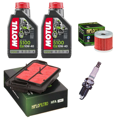 SUZUKI AN 400 BURGMAN 2007-2017 EXECUTIVE 2009-2016 olej+filtry+świeca-99845