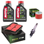 SUZUKI AN 400 BURGMAN 2007-2017 EXECUTIVE 2009-2016 olej+filtry+świeca