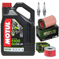 HONDA CX 400 EC 1982-1984 olej+filtry+świece