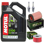 HONDA CX 400 EC 1982-1984 olej+filtry+świece