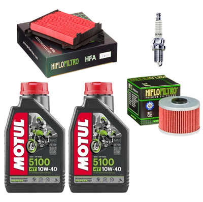 KAWASAKI KLX300-D KLX 300 / R / SM 2021-2023 olej+filtry+świeca-103731