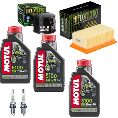 BMW F 800 F800 GT 13-19 / BMW F 700 F700 GS 13-18 olej+filtry+świece-103739