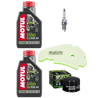 APRILIA ATLANTIC SPRINT 500 05-10 olej+filtry+świeca-103748