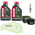 GILERA 500 FUOCO / LT 2007-2017 olej+filtry+świeca