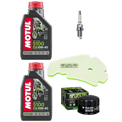 APRILIA 500 SCARABEO LIGHT 2006-2013 olej+filtry+świeca-103780