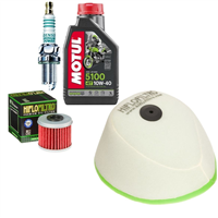 HM MOTO 250 CRE-F CRM-F X IE 4T 2007-2008 olej+filtry+świeca-99814