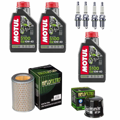 HONDA CBF 600 N / S 2007 olej+filtry+świece-103792