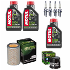 HONDA CBF 600 N / S 2007 olej+filtry+świece