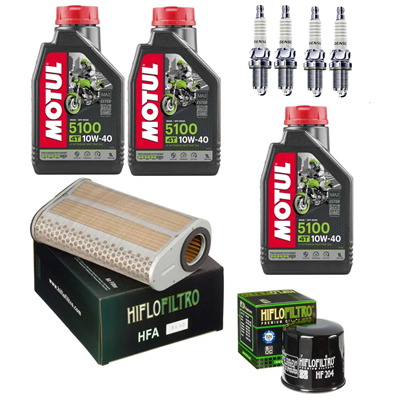 HONDA CB600 CB 600 F FA HORNET 2008-2015 olej+filtry+świece-103790