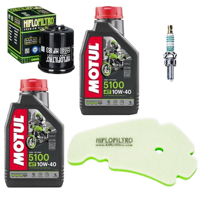 GILERA NEXUS I.E. 125 300 08-15 olej+filtry+świeca-103812