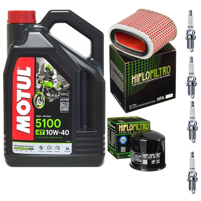 HONDA VT 1100 C SHADOW 1987-1989 olej+filtry+świece-103815