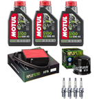 HONDA NV 400 C STEED VLX (CUSTOM) 1988-1994 olej+filtry+świece