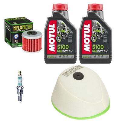 HONDA CRF 250 X 2018-2019 olej+filtry+świeca-103826