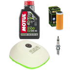 HUSQVARNA FE 350 S 2016 olej+filtry+świeca